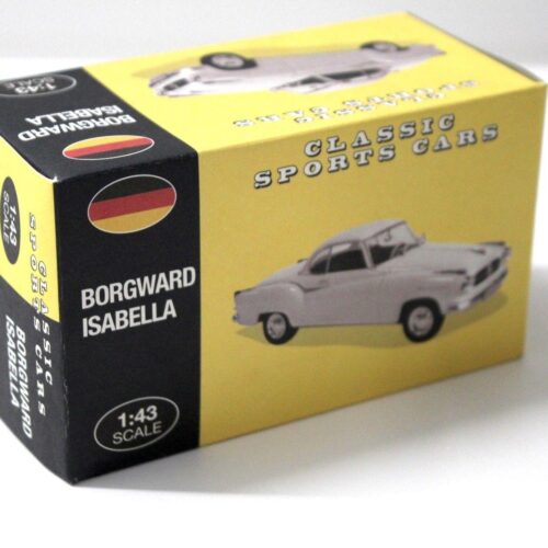 1:43 Atlas By Norev Borgward Isabella white Classic Sport Cars