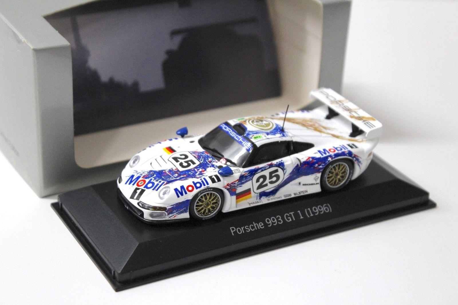 1:43 Minichamps Porsche 911 993 GT1 1996 #25 DEALER VERSION
