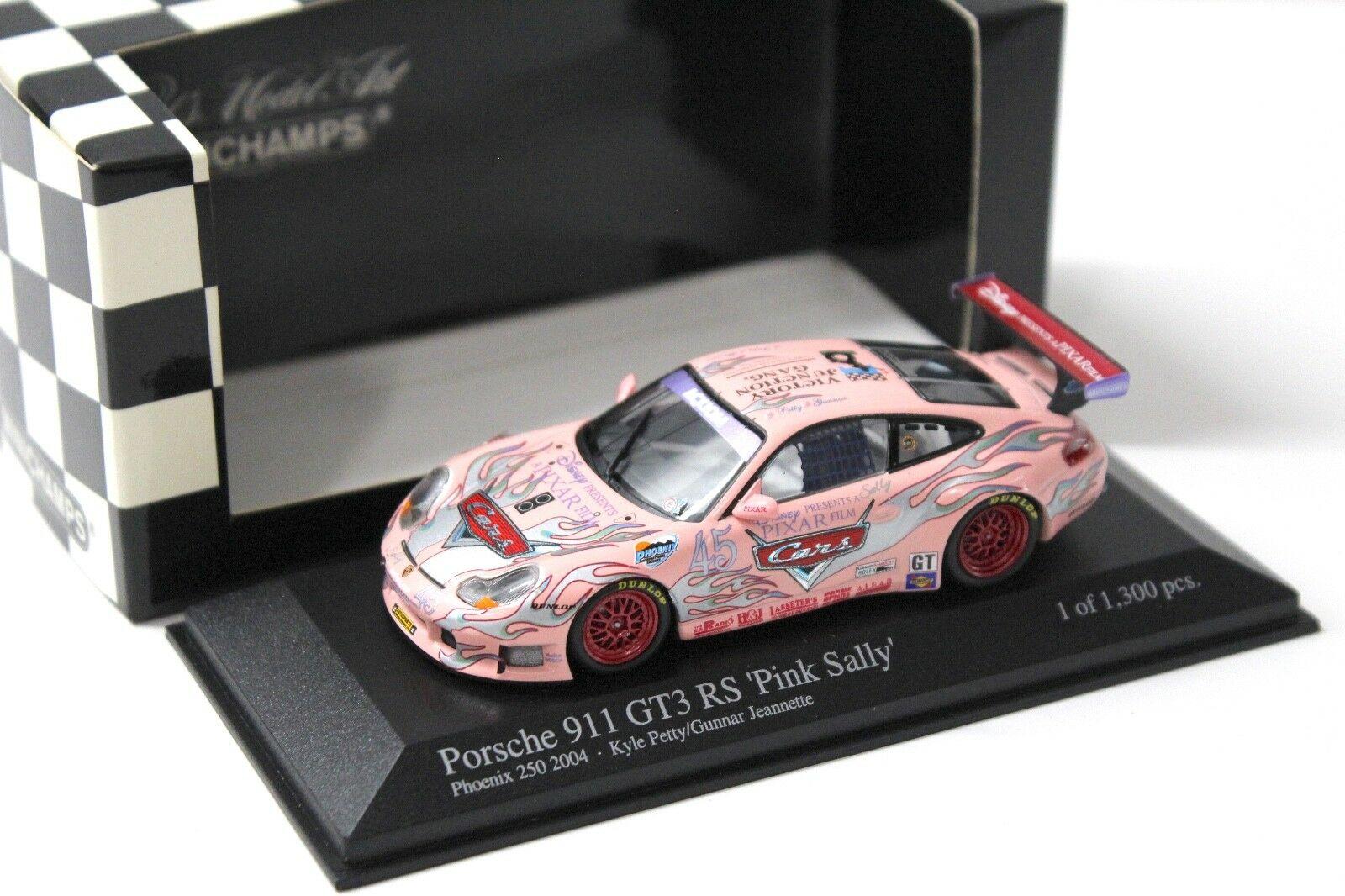 1:43 Minichamps Porsche 911 996 GT3 RS "PINK SALLY" #45 CARS