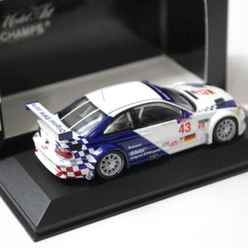 1:43 Minichamps BMW M3 GTR E46 ALMS Petit LM #43 Müller