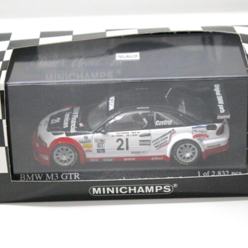 1:43 Minichamps BMW M3 GTR ALMS 24h Daytona 2004 Said #21