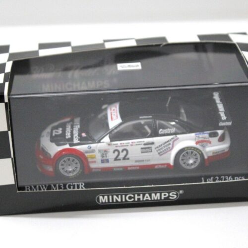 1:43 Minichamps BMW M3 GTR ALMS 24h Daytona 2004 Said #22