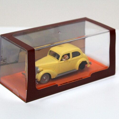 1:43 TINTIN Voiture Accidentee yellow "Tim und Struppi"