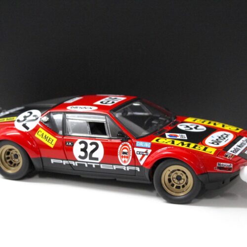 1:18 Kyosho De Tomaso Pantera 1972 Le Mans #32 red/ black