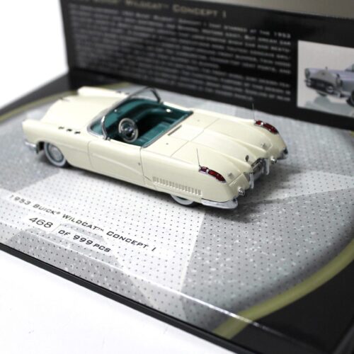 1:43 Minichamps 1953 Buick Wildcat Concept I white Bortz Auto
