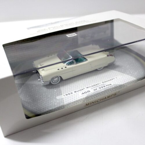 1:43 Minichamps 1953 Buick Wildcat Concept I white Bortz Auto