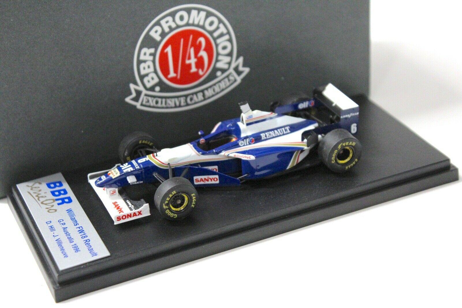 ID 48813 orig.jpg 1:43 BBR () F1 Williams Renault FW18 GP Australia Villeneuve