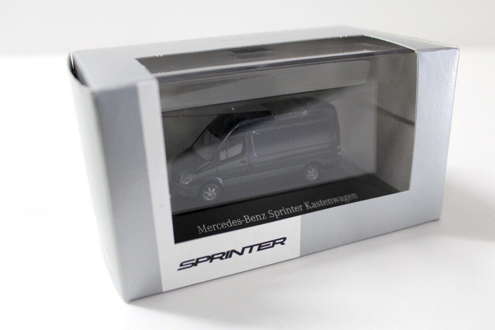1:87 Herpa Mercedes Sprinter Kastenwagen grey DEALER VERSION