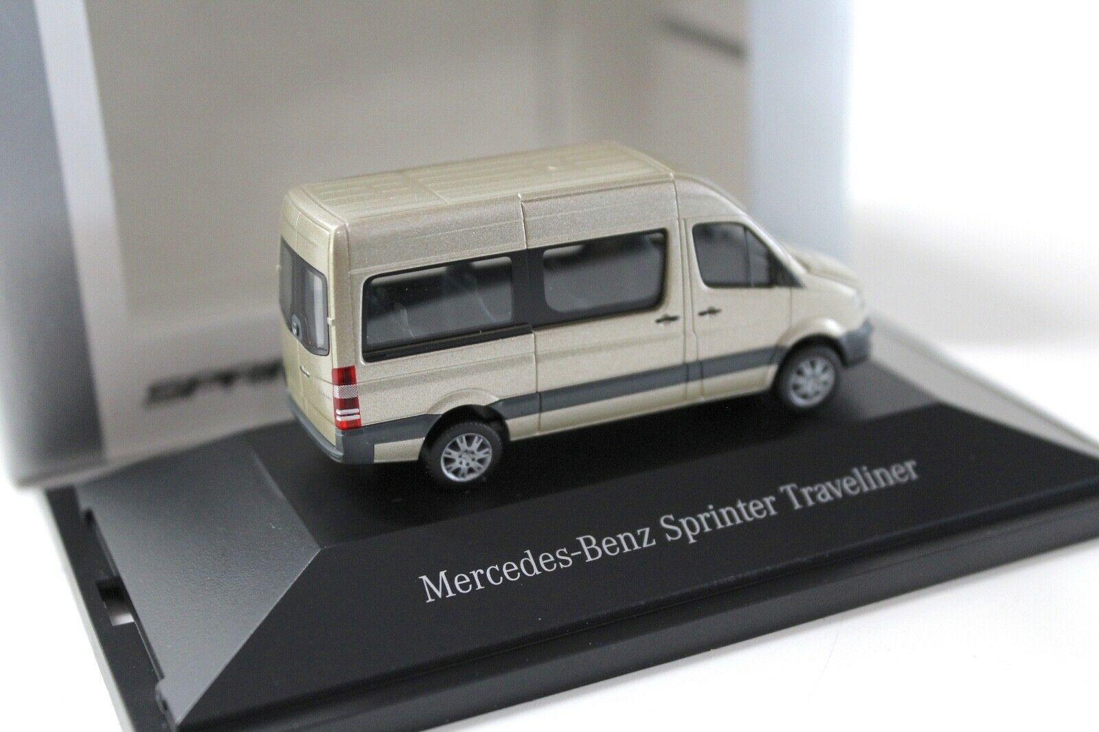 1:87 Herpa Mercedes Sprinter Kombi beige DEALER VERSION