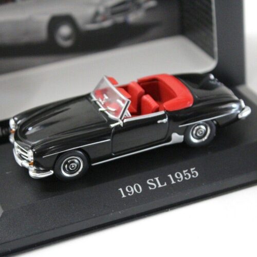 1:43 Premium Collectibles Mercedes 190SL Cabrio black DEALER VERSION