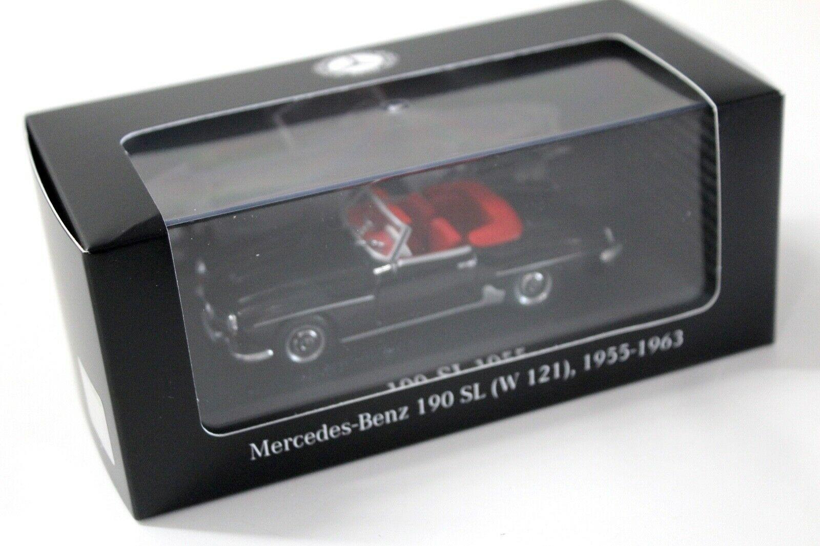 1:43 Premium Collectibles Mercedes 190SL Cabrio black DEALER VERSION