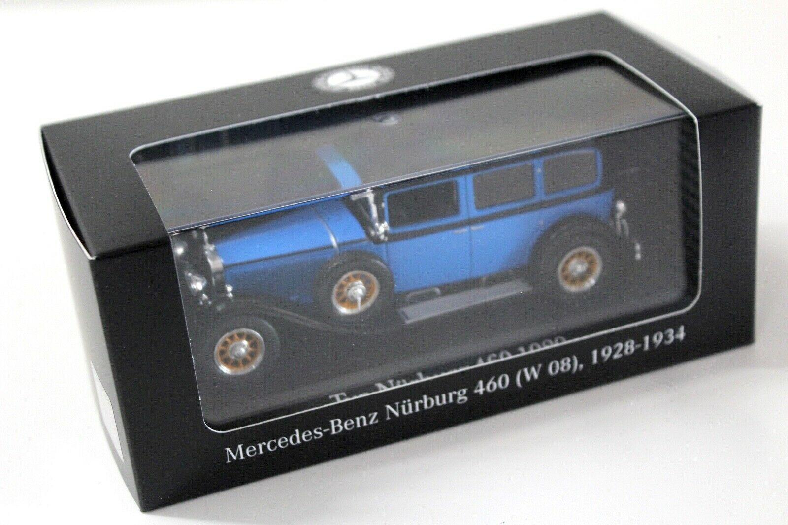 1:43 Premium Collectibles Mercedes 460 Nürburg blue DEALER VERSION