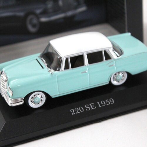 1:43 Premium Collectibles Mercedes 220SE Heckflosse green DEALER VERSION