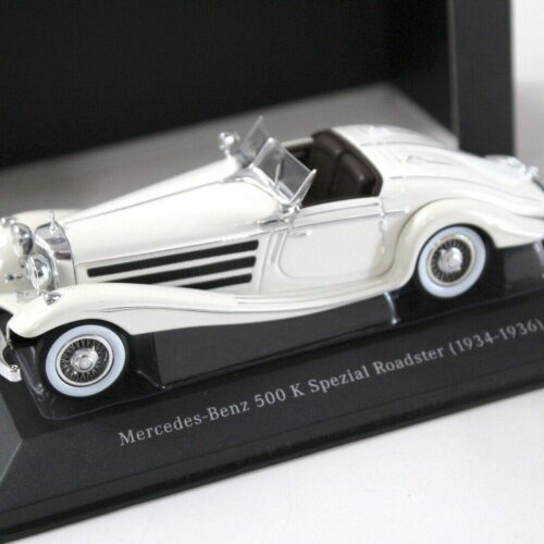 1:43 Premium Collectibles Mercedes 500K Spezial white DEALER VERSION