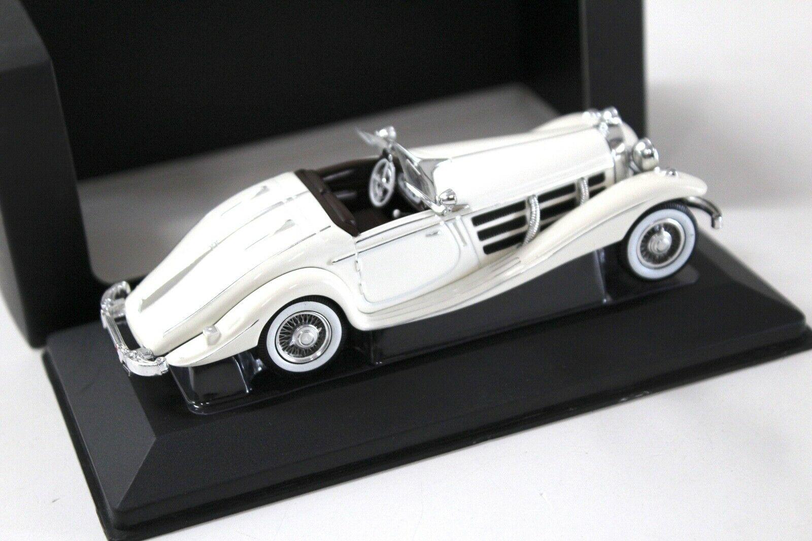 1:43 Premium Collectibles Mercedes 500K Spezial white DEALER VERSION