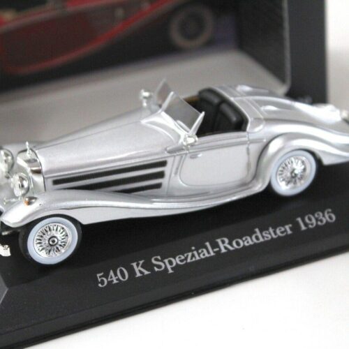 1:43 Premium Collectibles Mercedes 540K Spezial silver DEALER VERSION