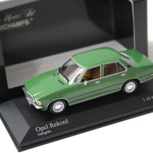 1:43 Minichamps Opel Rekord Limousine 1975 Jade green
