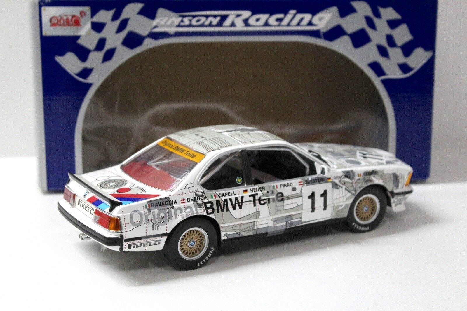 1:18 Anson BMW 635 CSI Sportcoupe Original BMW Teile