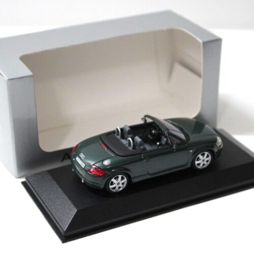 1:43 Minichamps Audi TT Roadster 8N dark green DEALER VERSION