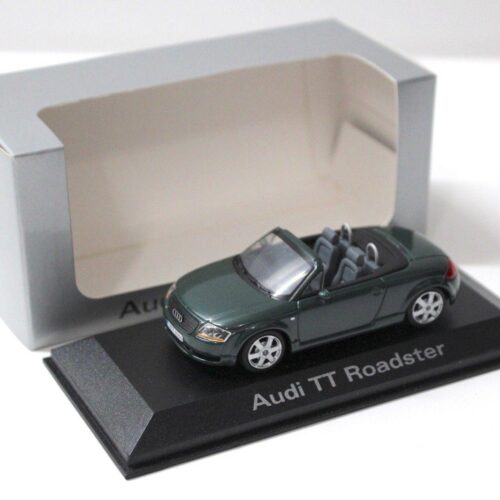 1:43 Minichamps Audi TT Roadster 8N dark green DEALER VERSION