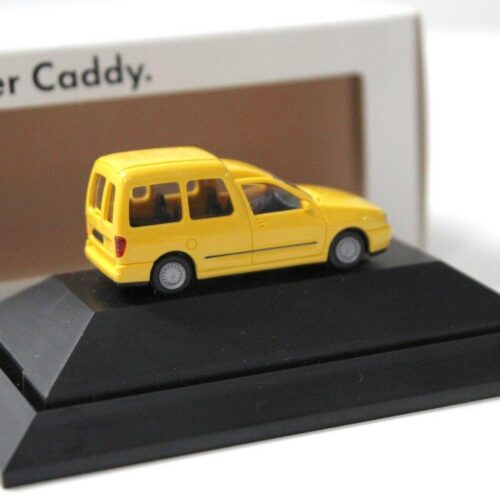 1:87 Rietze VW Caddy yellow DEALER VERSION