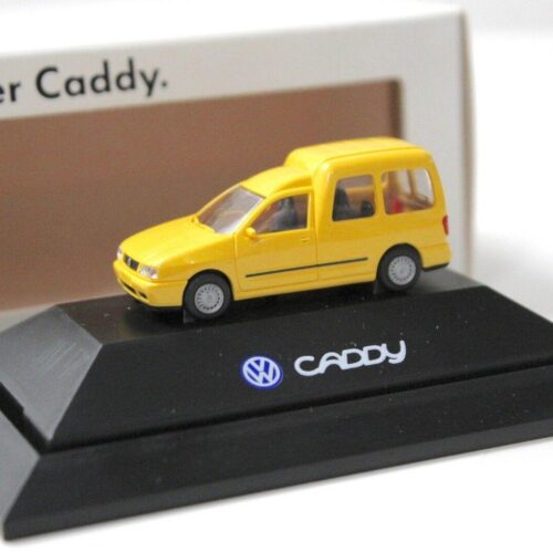 1:87 Rietze VW Caddy yellow DEALER VERSION
