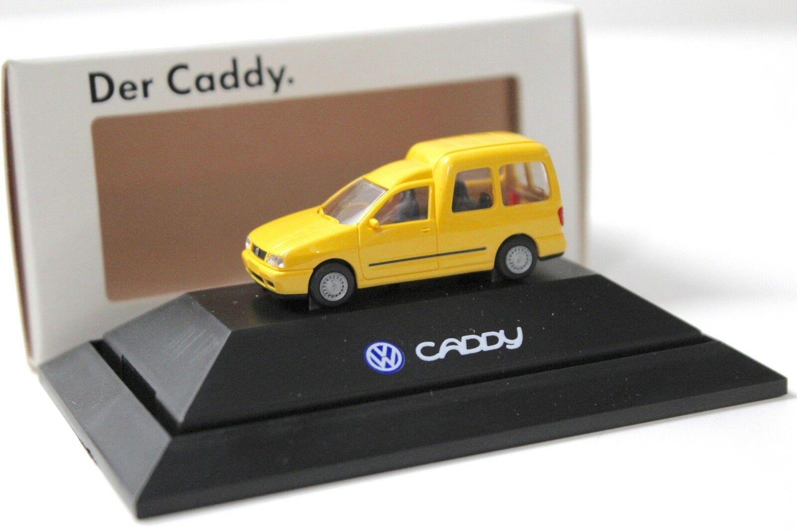 1:87 Rietze VW Caddy yellow DEALER VERSION
