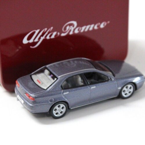 1:43 Solido Alfa Romeo 166 Sedan grey + metal box SP