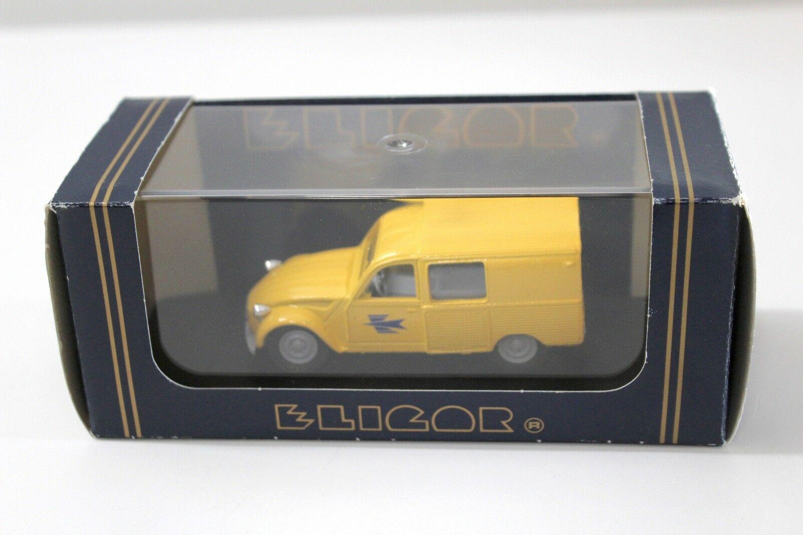 1:43 Eligor Citroen 3 CV *POSTES* yellow