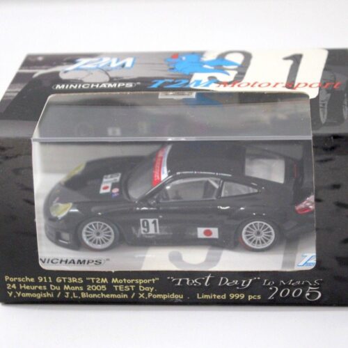 1:43 Minichamps Porsche 911 (996) GT3 RS T2M 2005 #91 black