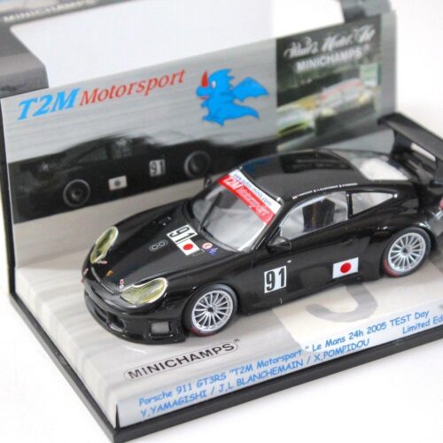 1:43 Minichamps Porsche 911 (996) GT3 RS T2M 2005 #91 black