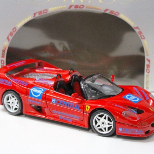 1:18 Bburago Ferrari F50 Spyder "CENTRAL" red