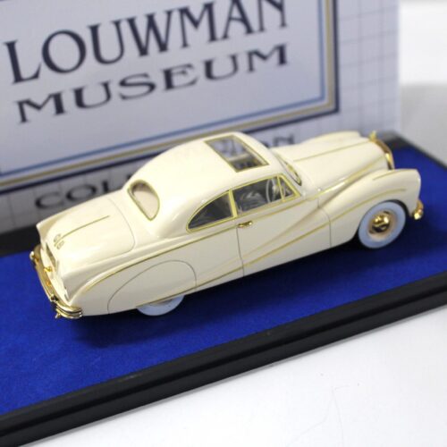 1:43 Matrix Daimler DK400 "Golden Zebra" Hooper white/ gold Louwman Museum - Image 2