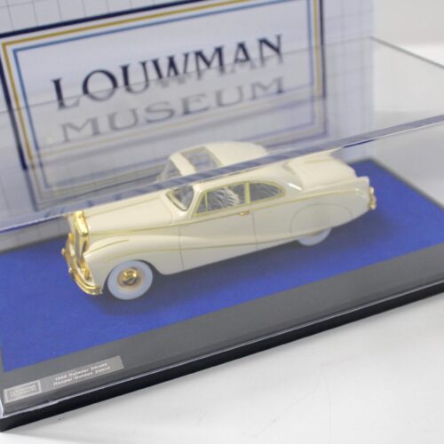 1:43 Matrix Daimler DK400 "Golden Zebra" Hooper white/ gold Louwman Museum - Image 3