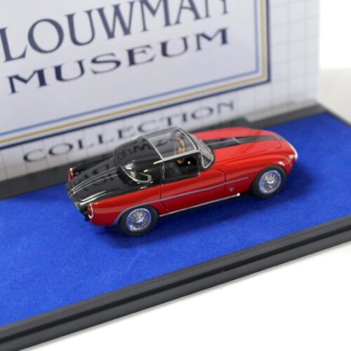 1:43 Matrix Fiat 8V Vignale Demon Rouge 1954 red Louwman Museum