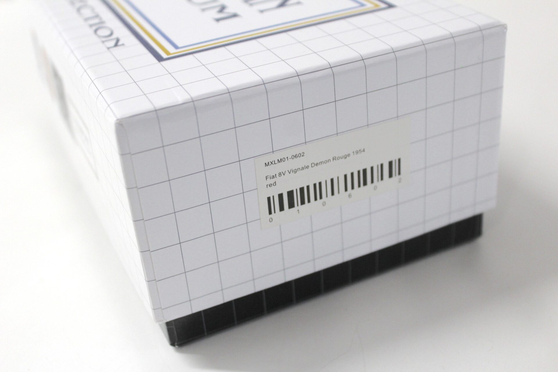 1:43 Matrix Fiat 8V Vignale Demon Rouge 1954 red Louwman Museum