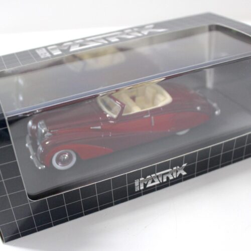 1:43 Matrix Daimler DE36 Hooper "Green Goddess" 1953 maroon/ maroon