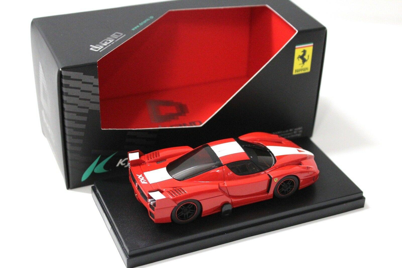 1:43 Kyosho dNano Ferrari FXX red/white