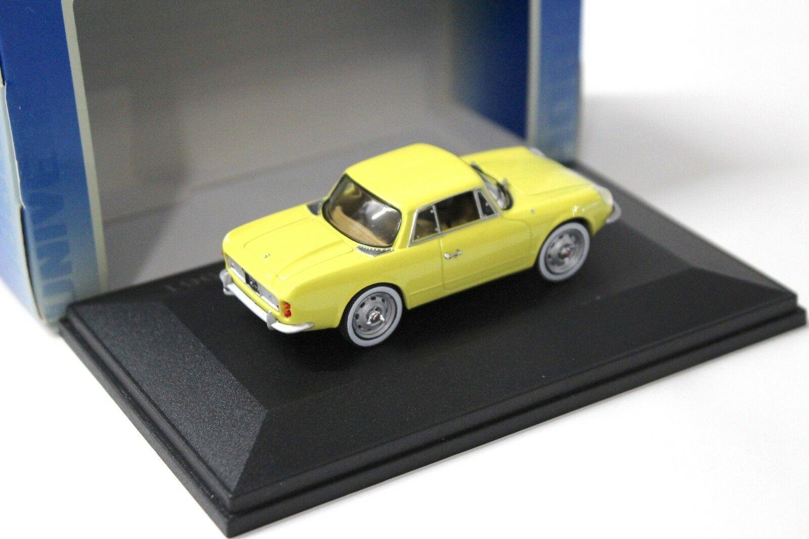 1:43 UH Universal Hobbies Alpine A108 Coupe 2+2 1961 yellow