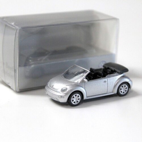 1:87 Wiking VW Beetle Cabriolet silver