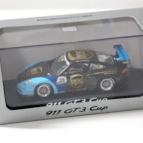 1:43 Minichamps Porsche 911 997 GT3 CUP UPS #29 DEALER VERSION