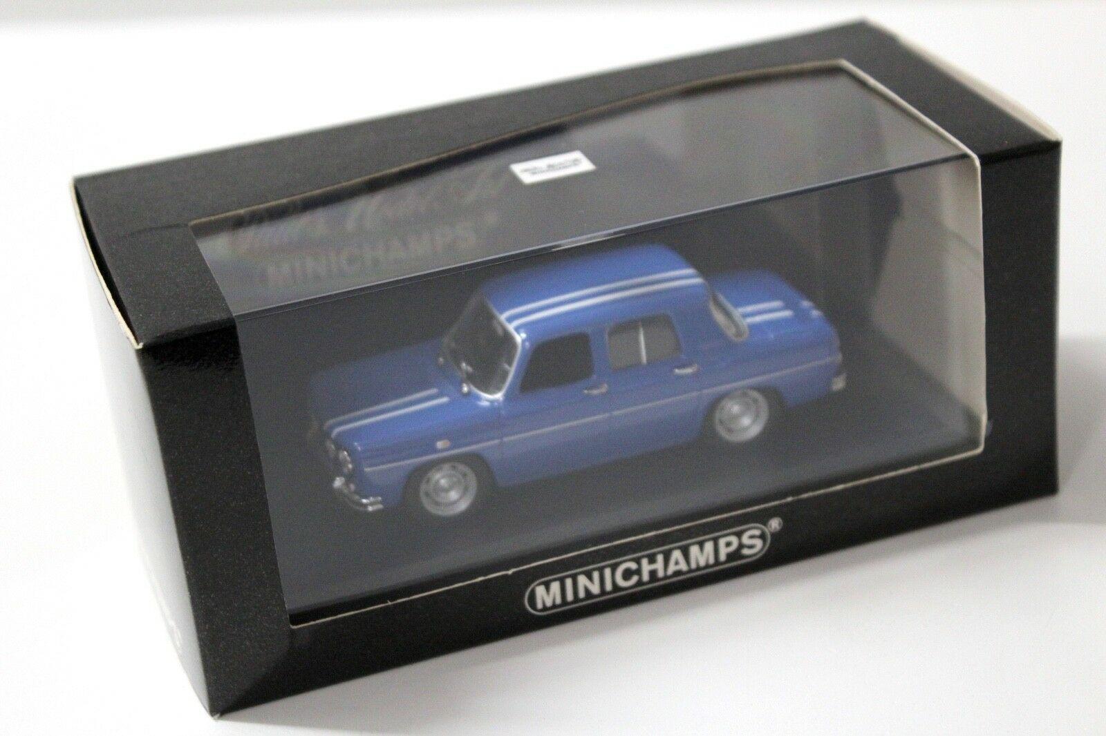 1:43 Minichamps Renault R 8 Gordini blue 1964-68