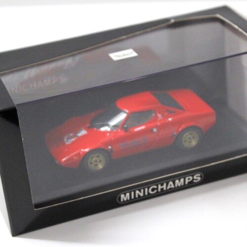 1:43 Minichamps Lancia Stratos HF "Spielwarenmesse TOY FAIR 2000" red