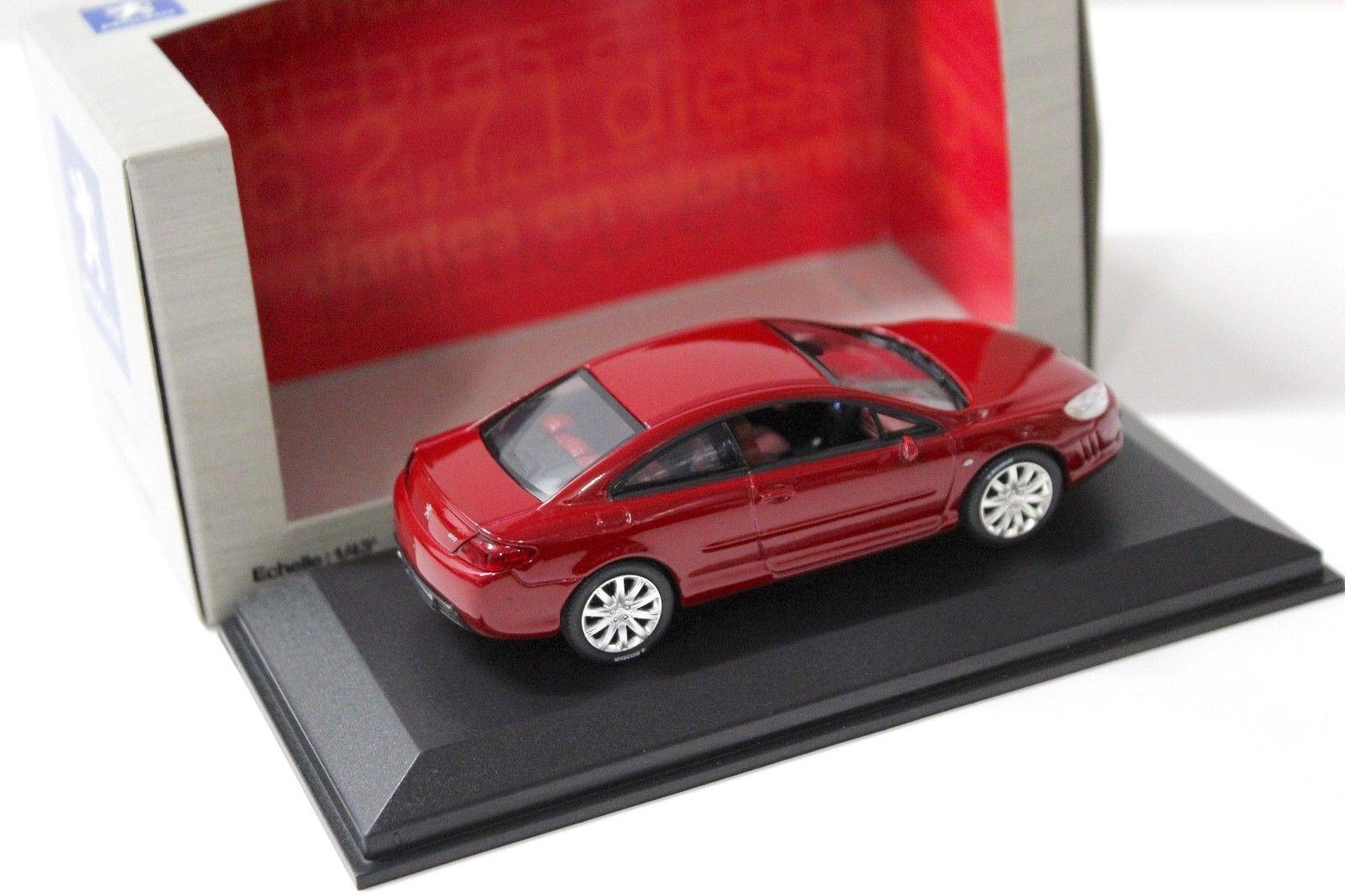 1:43 Norev Peugeot 407 Coupe Prologue Concept Geneve red