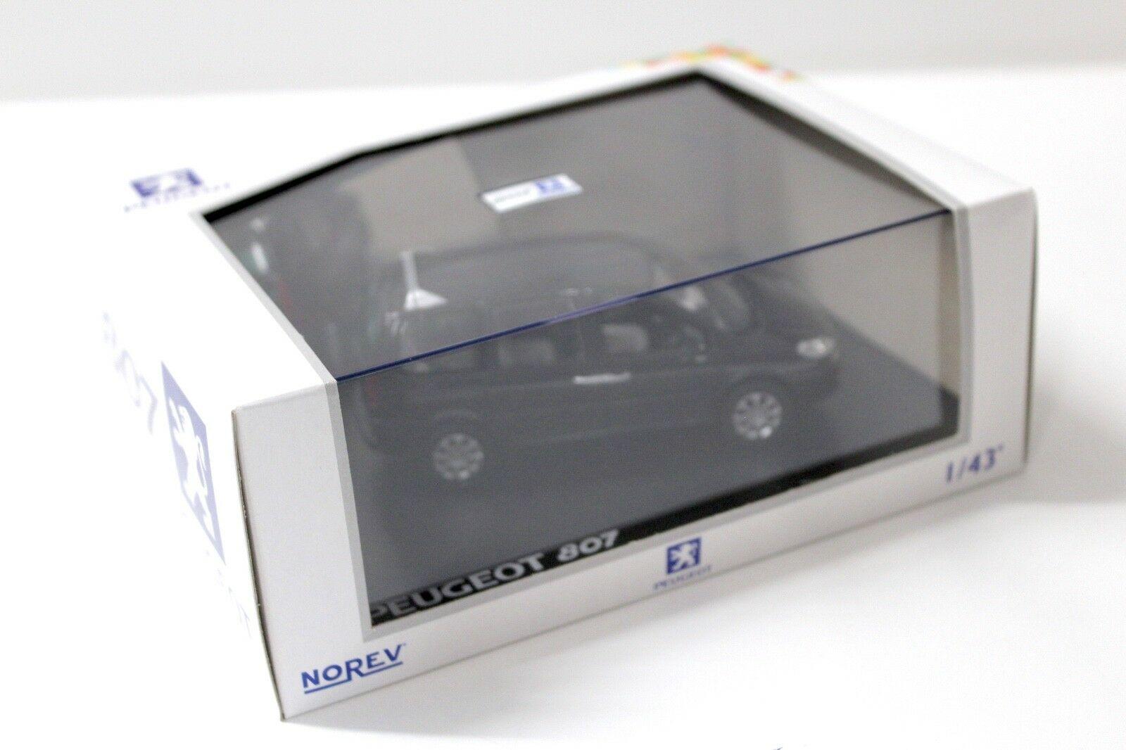 1:43 Norev Peugeot 807 grey/black DEALER VERSION