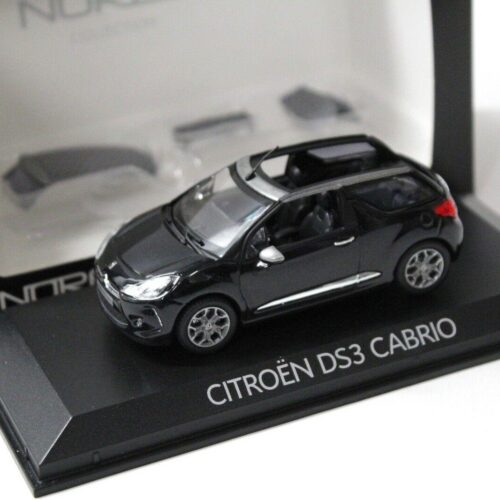 1:43 Norev Citroen DS3 Cabrio black 2013