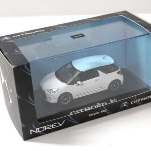1:43 Norev Citroen DS3 white/ light blue 2010