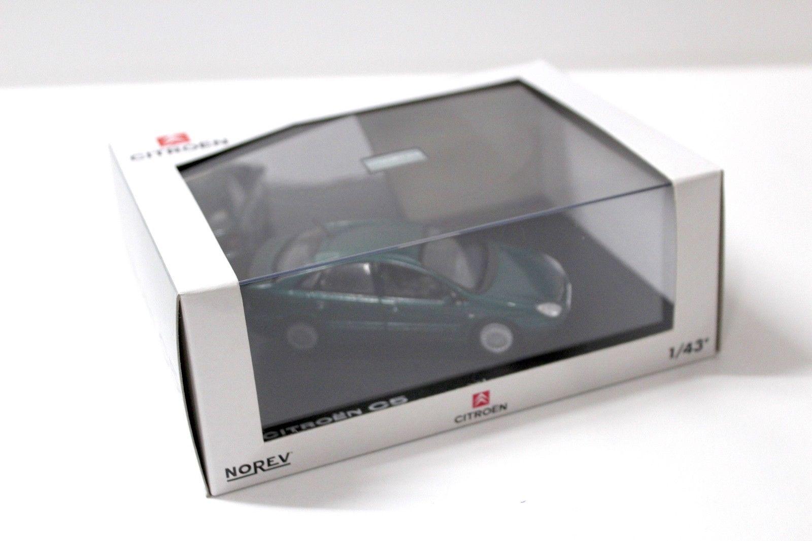1:43 Norev Citroen C5 Sedan 2001 green DEALER VERSION