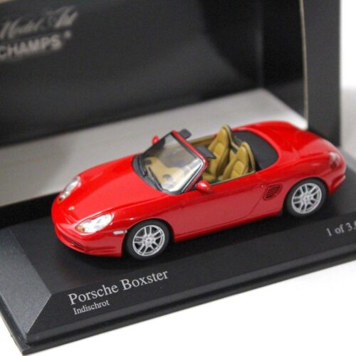 1:43 Minichamps Porsche Boxster Indisch red