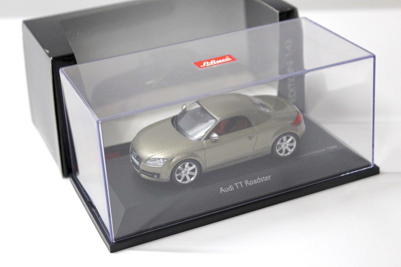 1:43 Schuco Audi TT Roadster with Softtop Dakkar beige